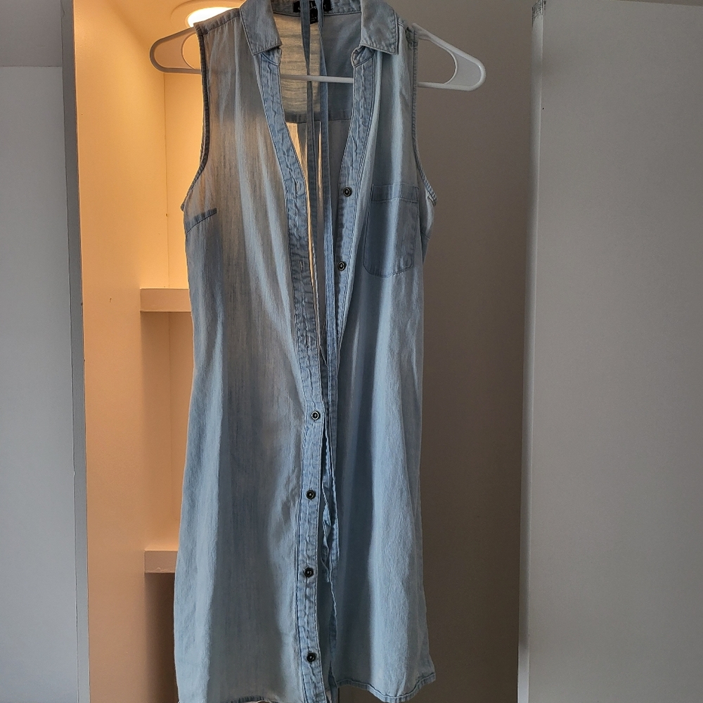 BOGO EVERYTHING $10 Chambray dress